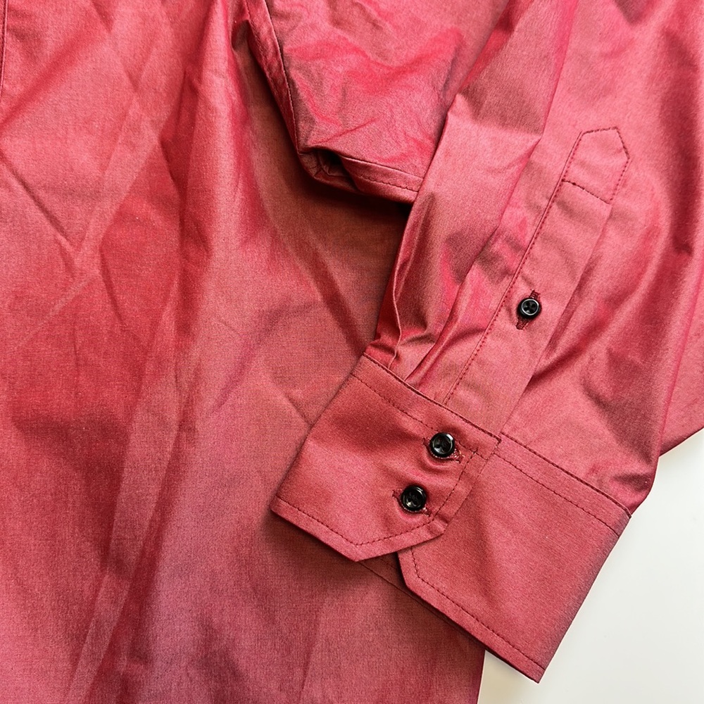 MTaylor Red Cotton Long Sleeves - S30-10 - Picture 5 of 5
